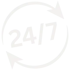 Ein Symbol für 24/7