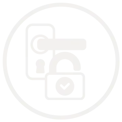 Ein Symbol für Zugangskontrolle